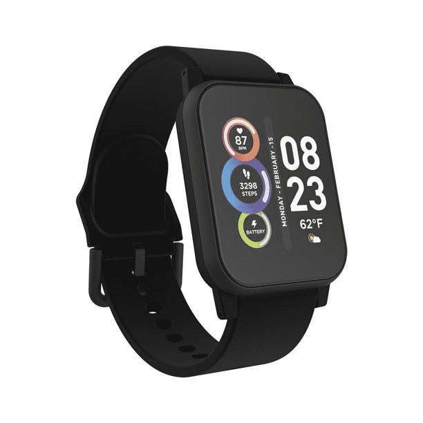 Refurbished iTech Fusion 2 Smartwatch with multi-sport Black Silicone ...