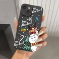 thumbnail image 3 of Funda de teléfono de dibujos animados de Navidad, Elk, muñeco de nieve, Santa Claus, para iPhone 16, 15, 14, 13, 12, 11 Pro Max, XS, XR, X, 7, 8 Plus, SE, 2020, 3 of 5