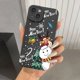 thumbnail image 3 of Funda de teléfono de dibujos animados de Navidad, Elk, muñeco de nieve, Santa Claus, para iPhone 16, 15, 14, 13, 12, 11 Pro Max, XS, XR, X, 7, 8 Plus, SE, 2020, 3 of 5