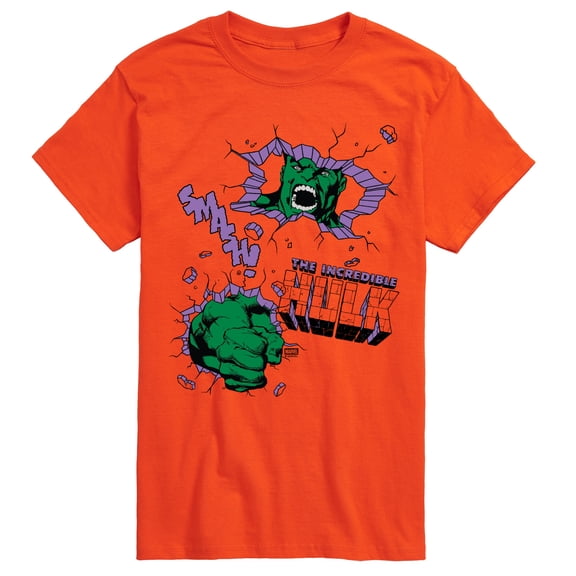 Marvel - Hulk Punch Wall - Men's Short Sleeve Graphic T-Shirt
