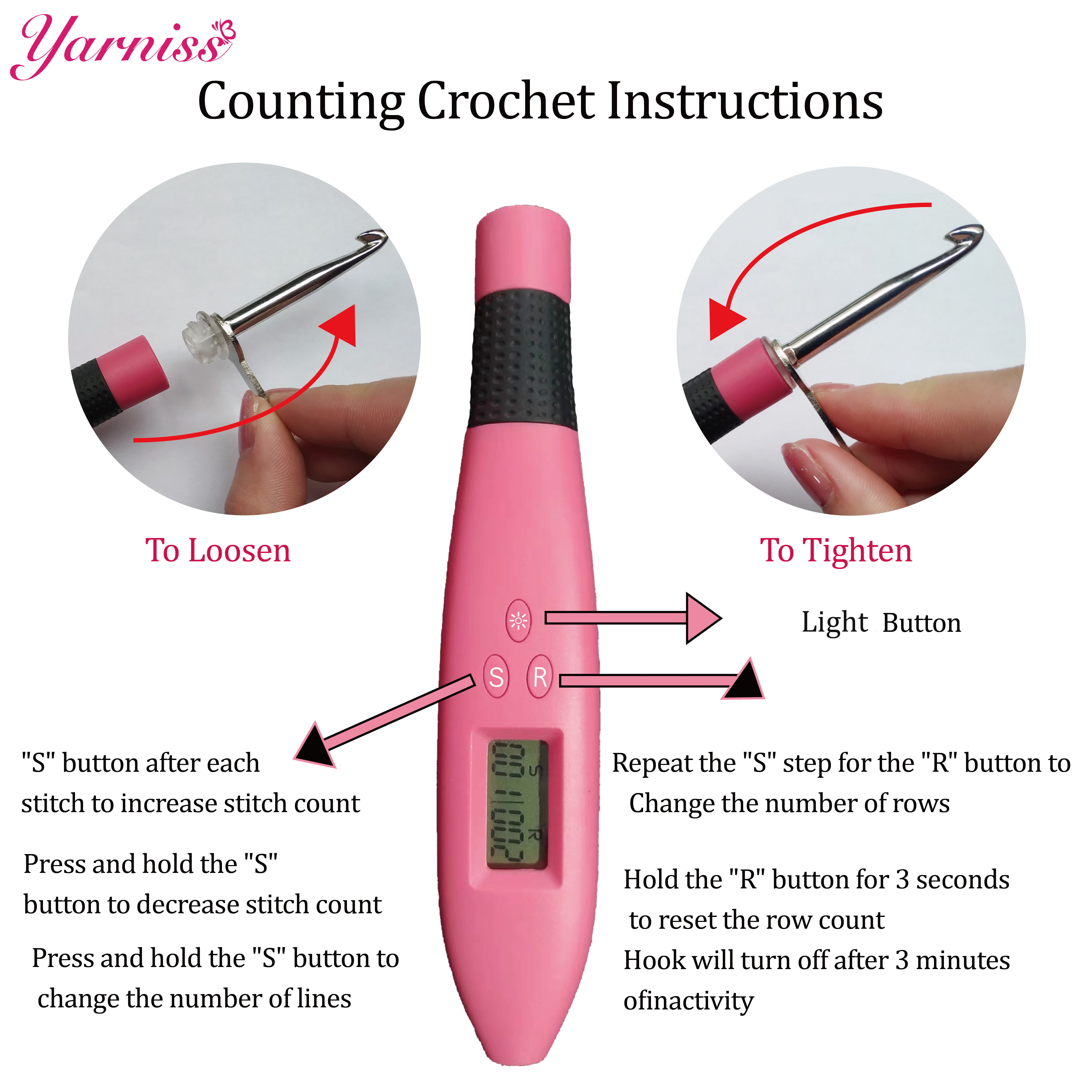 Counting Crochet Hook