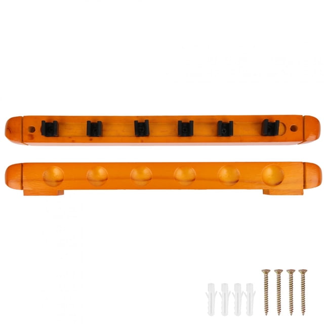 Decorative Pool Cue Rack, Billiard Cue Rack, Space Saving Billiards Accessory For Fixing Snooker Supply Organizing
