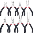 thumbnail image 1 of Juego de 8 Alicates para Hacer Joyas, Kit de Pinzas para Bisuteria Punta Corte Engarce Plana, Herram, 1 of 7