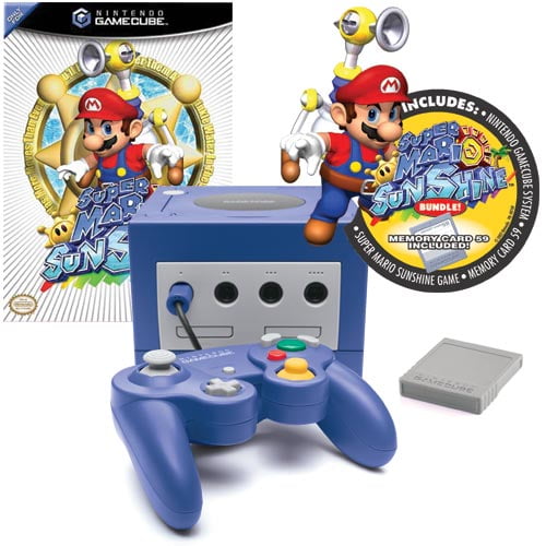 Gamecube Indigo Super Mario Sunshine Bundle Walmart Com