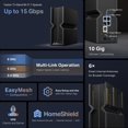 thumbnail image 2 of Router WiFi 7 TP-Link Archer BE700 de triple banda, 15 Gbps, 8 transmisiones, 2 of 6