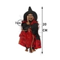 thumbnail image 5 of Hadanceo Witch Figurine Long Lifespan  Horror Witch Figurine Halloween Indoor Pendant Decorative Good for Home, 5 of 7