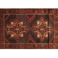 thumbnail image 1 of Ahgly Company Indoor Rectangle Persian Brown Traditional Area Rugs, 7' x 9', 1 of 4