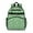 Green Daisy Flower, variant on Green Daisy Flower Floral Pattern Backpack for School,Cute School Bag,Schoolbag with Adjustable Shoulder Straps & Padded Back,15.25"x11.5"x5.25"