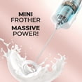 thumbnail image 4 of Batidora portátil para bebidas Milk Frother Zulay Mini & Mighty, color blanco, 4 of 8