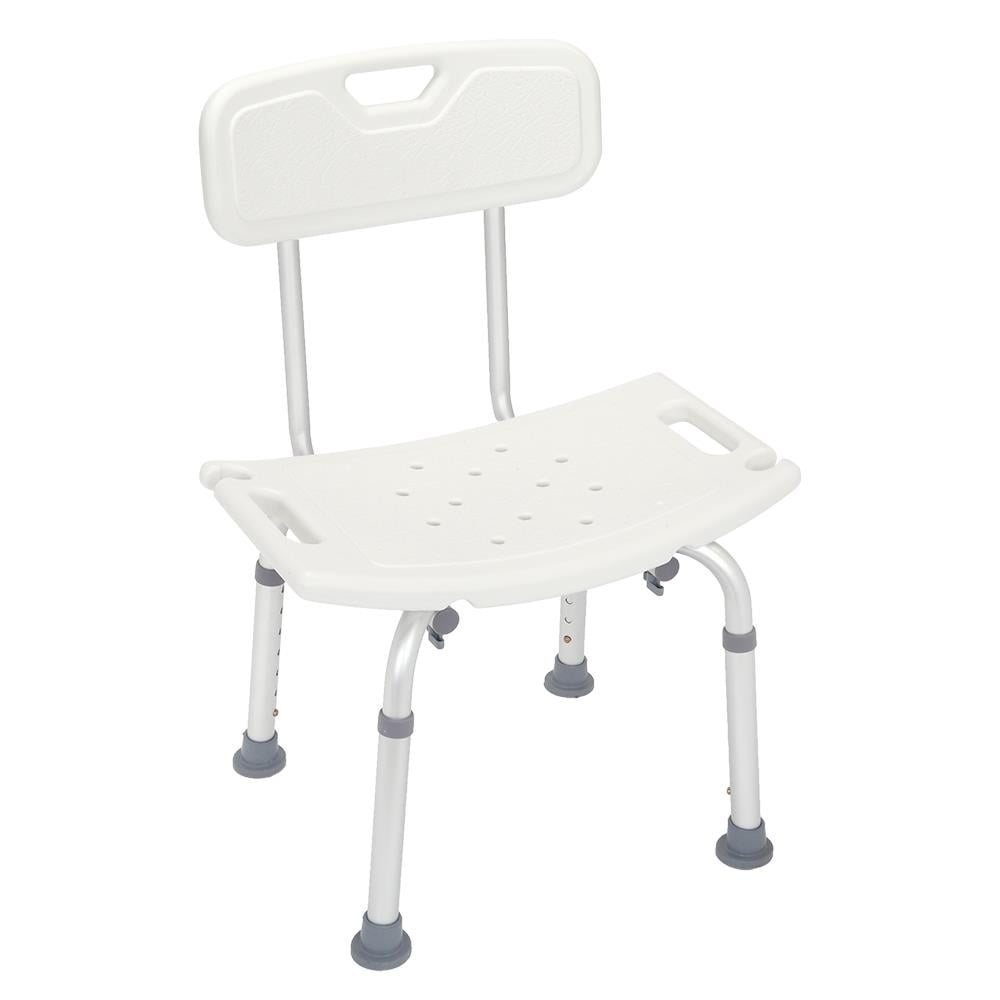 Zimtown Tool-Free Assembly Spa Bath Adjustable Shower Chair Seat with