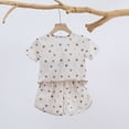 thumbnail image 2 of YunPes Toddler Boys 2 Piece Outfits Summer Lightweight Comfy Short Sleeve T Shirts and Shorts Kids Baby Clothes, 2 of 9
