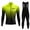 C03, variant on GRIVNIV Men's Long Sleeve Cycling Jersey Set, Quick Dry Breathable Padded Bib Suit for Road and Mountain Biking