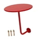 thumbnail image 3 of Mesa de comedor de pub, mesa auxiliar de pared, minimalista, compacta, versátil, redonda Rojo, 3 of 9