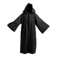 thumbnail image 1 of Capa de Halloween para disfrazarse de cosplay, para fiesta, carnaval, fiesta de disfraces Negro, 1 of 9