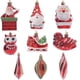 thumbnail image 2 of 2pcs Plastic Christmas Balls Santa Claus Ornament Pendant for Christmas Tree Decor Xmas Tree Ball New Year Home Decorations, 2 of 5