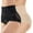Black+Beige, variant on Shapewear Tummy Control High Waisted Shapewear Panty Girdle Body Shaper Briefs Seamless for Women