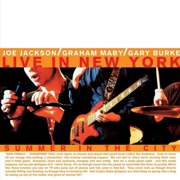 Joe Jackson - Summer in the City: Live in New York - Music & Performance - CD