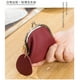 thumbnail image 2 of Fiudx Monedero Retro, Elegante Mini Bolso con Clip, Solución de Almacenamiento de Piel de Vaca Suave, Diseño Práctico y de Fácil Acceso, Organizador de Uso Diario, Perfecto para Mujeres a La Moda., 2 of 5