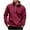Wine, variant on Paiwinds Men's Half Zip Hoodie with Sleeve Pocket, Lightweight Pullover Top with Zipper Front & Kangaroo Pocket, Casual Athletic Sweatshirt for Streetwear