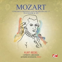 Mozart - Concerto for Piano & Orchestra No. 17 in G Major K - Classical - CD