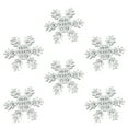 thumbnail image 2 of 6pcs Snowflake Napkin Rings Metal Dinning Table Settings Napkin Holders Napkin Rings for Christmas Party, 2 of 6