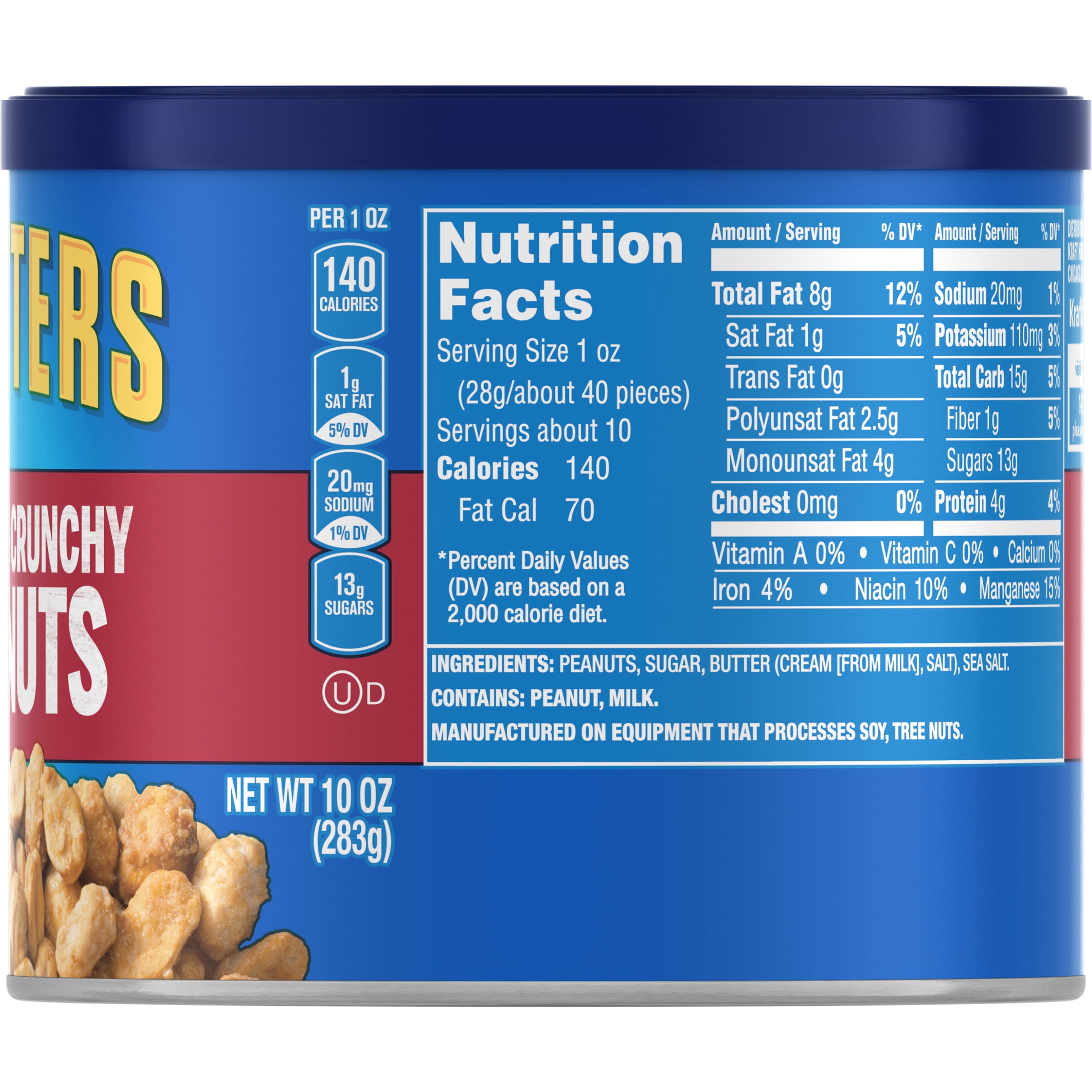 Planters Sweet And Crunchy Peanuts