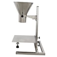 thumbnail image 4 of Techtongda Dispensing Funnel Stainless Steel Feeding Hopper with Support Stand Funnel 3.1inch, 4 of 17