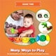 thumbnail image 4 of Juego gigante de clasificación y conteo de dinosaurios: juguetes educativos de dinosaurios para niños de 3, 4 y 5 años con 54 manipulativos matemáticos Dino Grabber Juegos para niños pequeños Almacena, 4 of 5