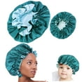 Aromatherapy Shower And Lotions Parent Child Lace Satin Nightcap