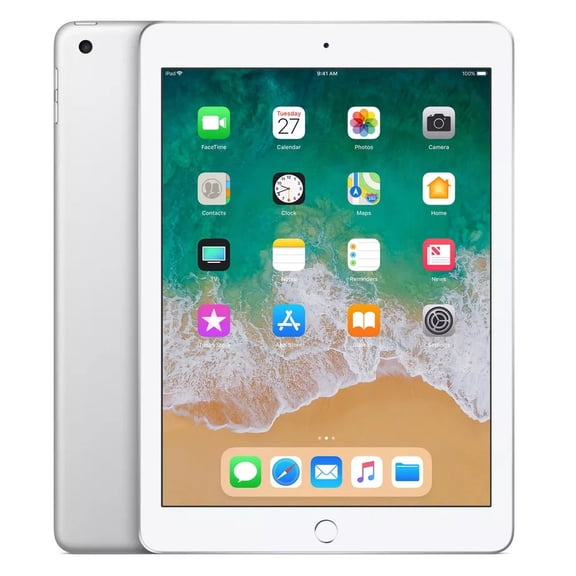 Pre-Owned Apple 9.7" iPad (Early 2018, 32GB, Wi-Fi Only, Silver)- 6th Gen