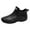 Black, variant on Ladies Rain Boots Couple Versatile Water Shoes Bottom Non Slip Kitchen Rubber Shoes Women Rubber Boots White 44