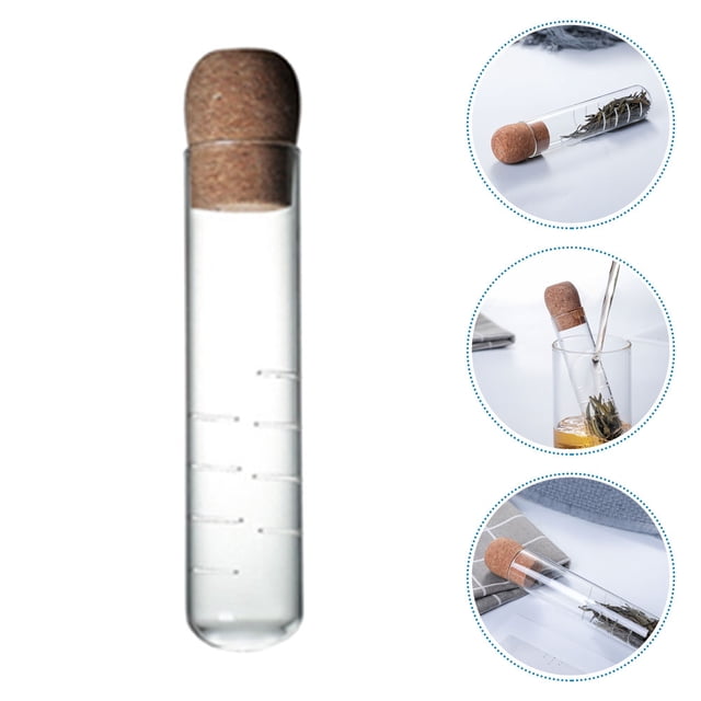 CATIEBYE 1Set Glass Tea Infuser for Loose Leaf with Simple Design Feature