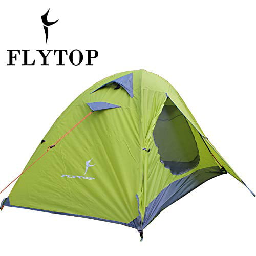Flytop 3-4 Season 1-2-person Double Layer Backpacking Tent Aluminum Rod Windp... 