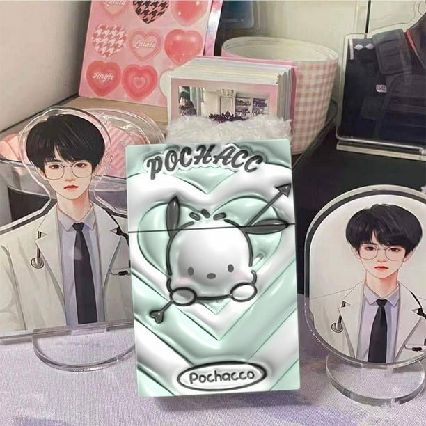 Sanrio Hello Kitty Kuromi Anime Cigarette Case Kawaii My Melody Cinnamoroll  Smoke Box Plastic Cute Card Storage Box Festive Gift
