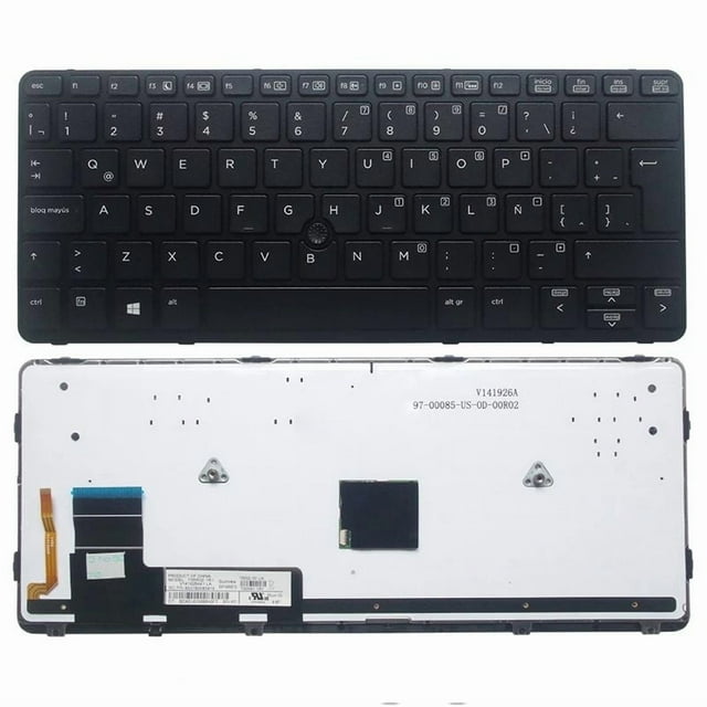 New US/SP/RU laptop keyboard FOR HP EliteBook 820 G1 820 G2 720 G2 725 G2 720 G1 SP Black frame