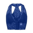 thumbnail image 5 of XFHLMJFF Women's Seamless Wireless Push Up Bras With Support No Underwire Bra Full Coverage Sexy Lace Back High Support Underwear, 5 of 6