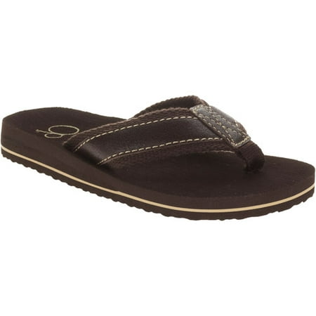 Boys' Leather Thong Sandals - Walmart.com