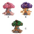 thumbnail image 3 of Worallymy Maceta Treehouse Decoración Jardín Mini Paisaje Micro Adorno Maceta Decoración De Resina Rosa Worallymy JD735807281, 3 of 7