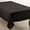 Black, variant on Fennco Styles Classic Everyday Design Solid Color Tablecloth 90" W X 156" L - Black Table Cover for Home Décor, Baquets, Family Gathering and Special Occasion
