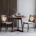 thumbnail image 4 of TSOVTHRID Cartoon Santa Claus Print Chair Back Cover Elastic Washable Dining Kitchen Chair Cover Stretchable Thick Chairs Slipcovers for Home Dining Room Banquet Party Christmas Decor, Set of 2, 4 of 7