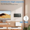 thumbnail image 4 of Sensor Ceiling Light,Wireless Ceiling Light with Remote,Rechargeable Battery Operated Motion Closet Light,250LM & 3 Colors Motion Sensor LED Ceiling Lamp for Closets,Shower,Stairs,Hallway, 4 of 7