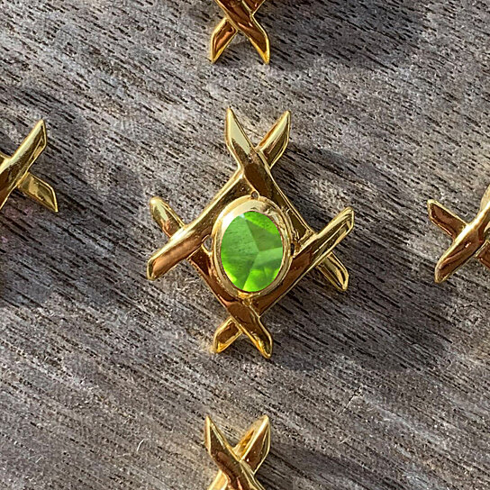 Peridot Bracelet in Gold August Birthstone 16nd anniversary gemstone gift Gift for Her Gift for Him