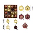 thumbnail image 3 of 44 Pcs Christmas Ball Ornaments Set, 2.36 Inch Shatterproof Baubles for Xmas Tree, Holiday Hanging Decorations with Assorted Colors for Home, Party, Window and Seasonal Festival Décor, 3 of 6