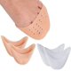 thumbnail image 1 of RV 2 paires de protège-orteils (couleur peau + blanc), protège-orteils en silicone professionnel, coussinet avant-pied ballerine, 1 of 5