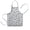 Gray Christmas House, variant on Gray Christmas Santa and Reindeer Pattern Kids Aprons for Girls and Boys,Adjustable Neck Strap Toddler Aprons for Kids Cooking Baking