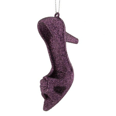 high heel ornament 4 3 quot purple glitter high heel ornament walmart high heel ornament 4 3 quot purple glitter high heel ornament walmart