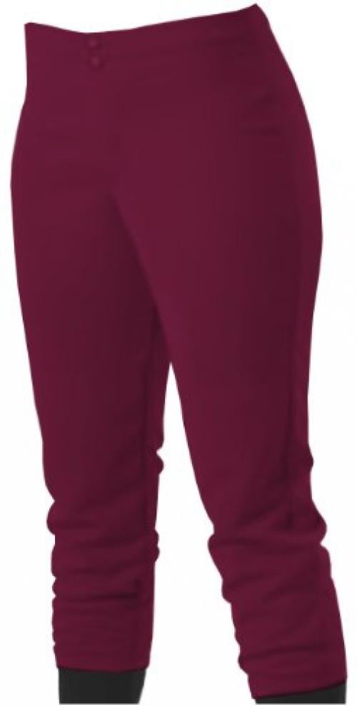 Alleson 605PLW Softball Pants MED/Maroon - Walmart.com - Walmart.com