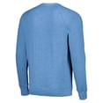 thumbnail image 3 of Unisex Homage Light Blue Chicago Bears Holiday Raglan Tri-Blend Pullover Sweatshirt, 3 of 3