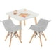 thumbnail image 1 of Mesa Cuadrada con 2 Sillas Eames con Descansabrazos infantil (Gris), 1 of 1