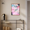 thumbnail image 3 of Do It All In Color Retro Modern Abstract Canvas Wall Art by Art Remedy, Gold Floater Frame, 20"x30", 3 of 7